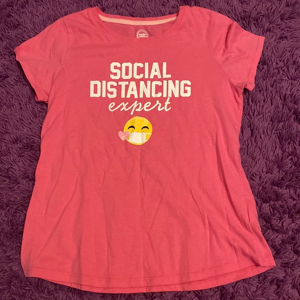 Girls Social Distancing shirt